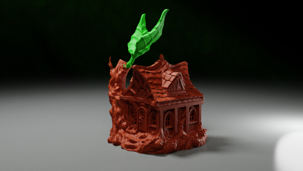 Forest hut - 3D printed